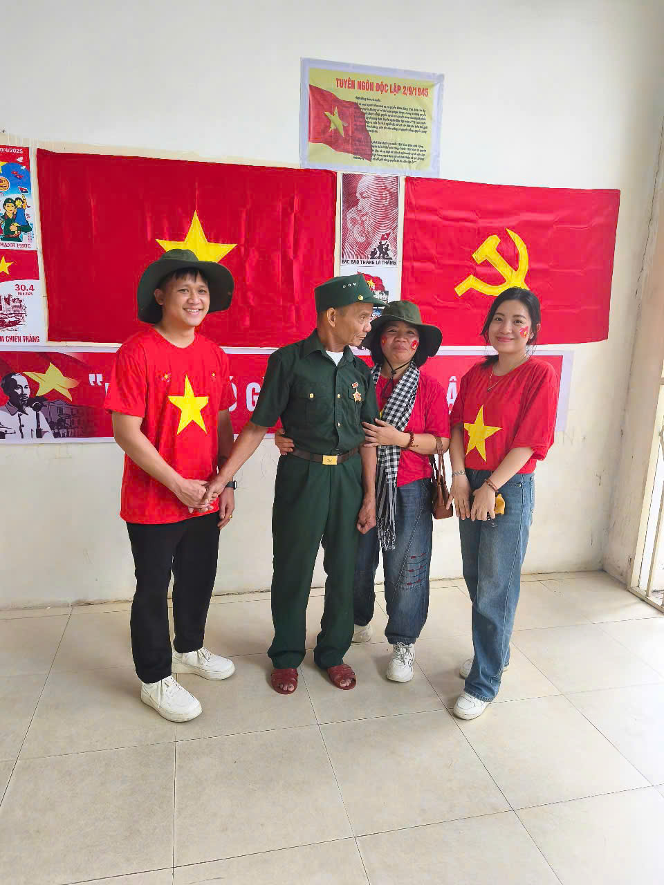 Thế hệ trẻ bên bác thương binh